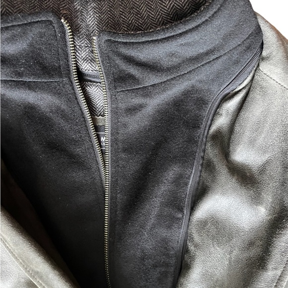 Leather and Cashmere Men’s Missani 2X coat - Picture 8 of 12